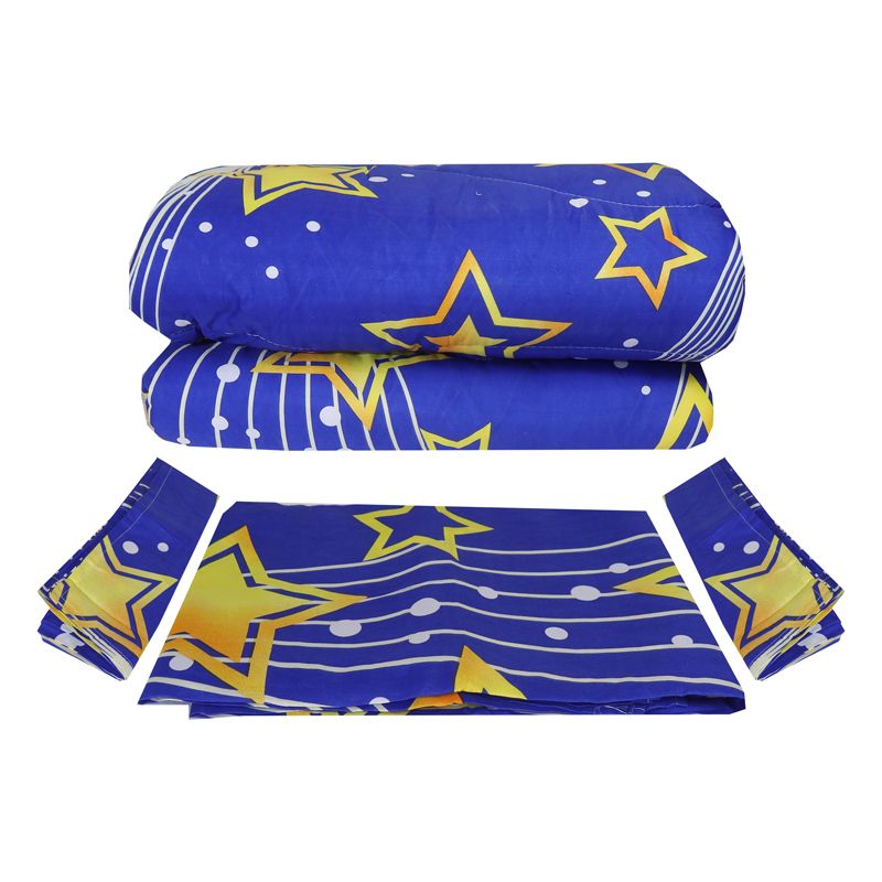 SUNBELT 4*6 2.4KG 4PCS / Set Duvet Set  1PC Duvet +1PC Sheet +2PCS Pillow Cases