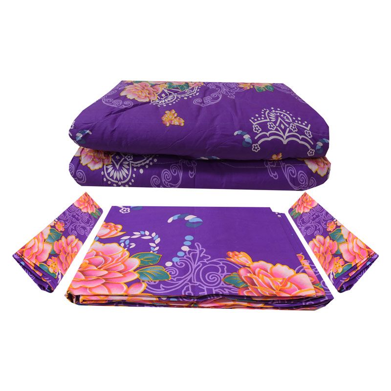 SUNBELT 5*6 2.8KG 4PCS / Set Duvet Set  1PC Duvet +1PC Sheet +2PCS Pillow Cases