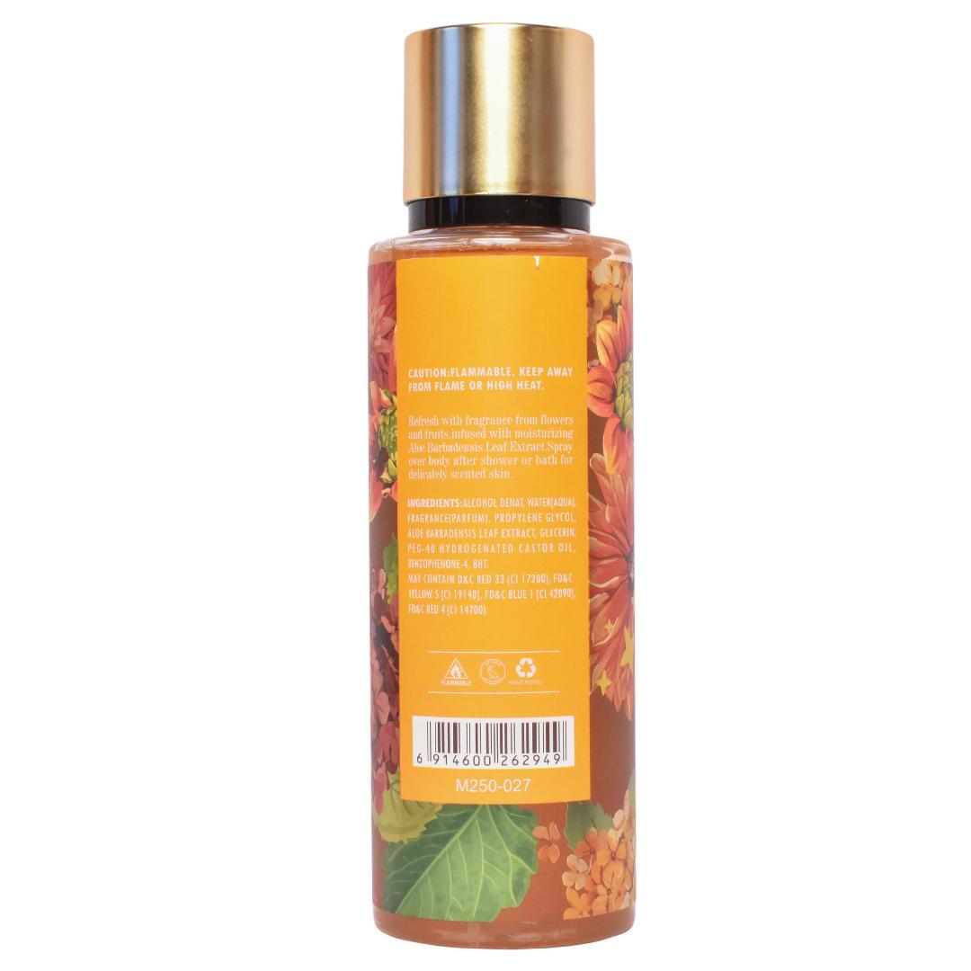 Fragrance Mist,Sunset Flower, Body splash,body mist, women body mist, women body spray, women body splash, sweet scent, fruityscent, Floral scents, women Gifts