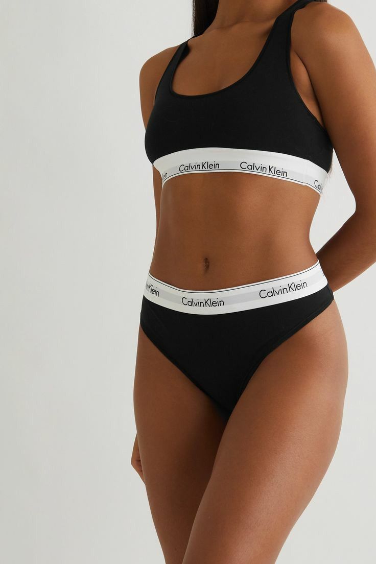 3 in 1 Calvin Klein Ladies Thong, Hotpant and Sportsbra