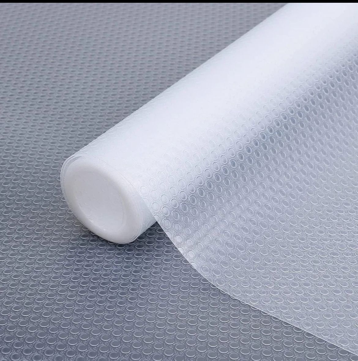 45cm x 150cm Refrigerator Mats Shelf Liners, Non Adhesive Kitchen Drawer and Cabinet Liner EVA Fridge Mats for Shelf, Washable Liners for Home/Kitchen