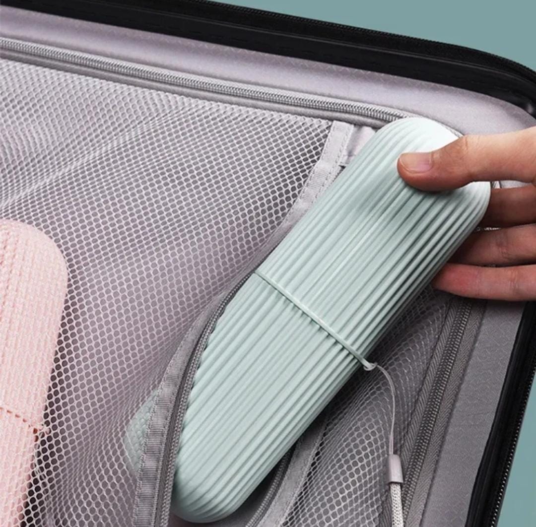 Toothbrush Toothpaste Storage Box Travel Portable Tooth Brush Protection Holder Bathroom Organizer Case Household Plastic Boxes