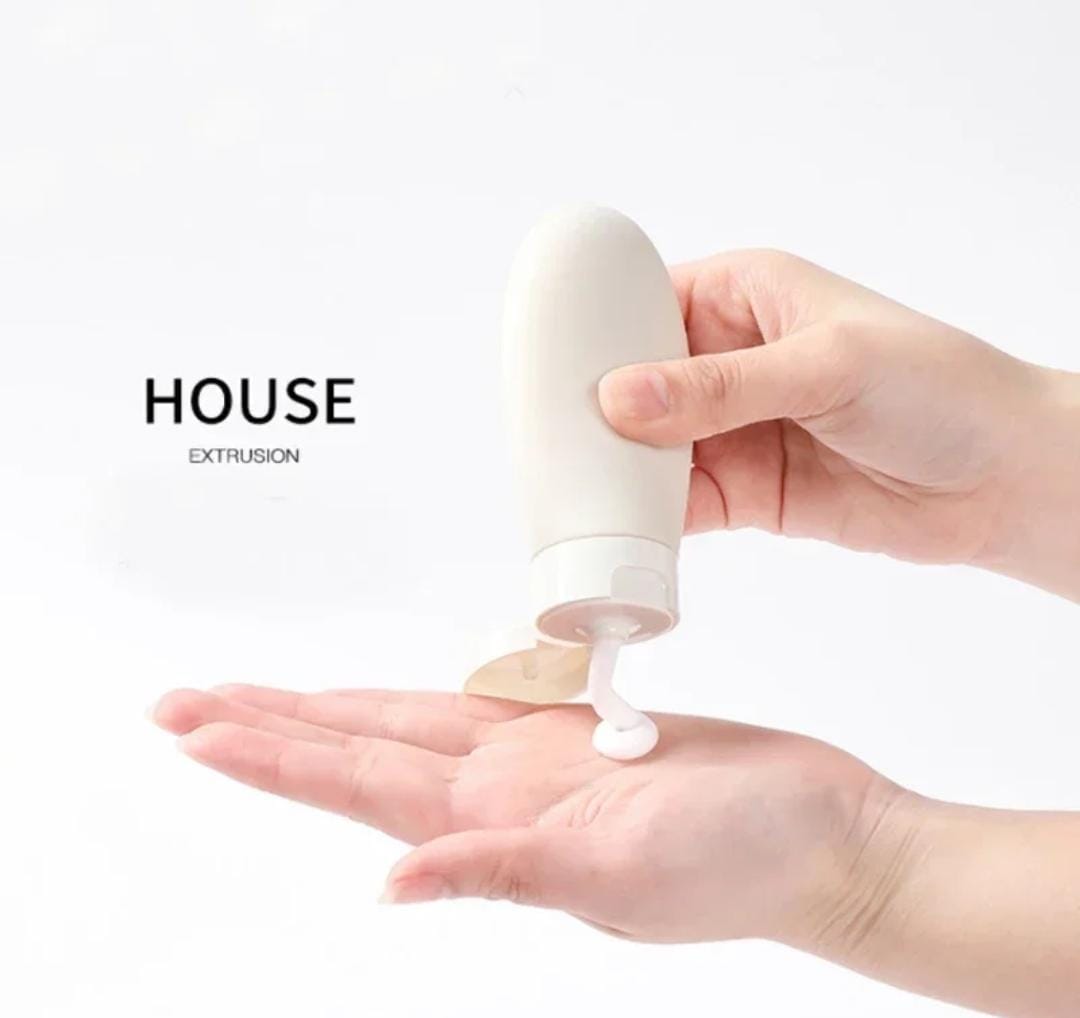 1 Pc Silicone Travel Bottles  Squeezable Travel Accessories Containers for Toiletries