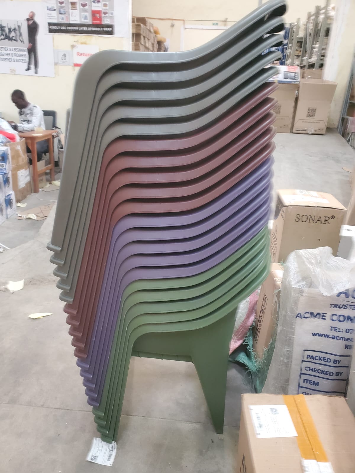 Hil plastic chair home and living kitchen and dinning room good quality chair(ASSORTED)