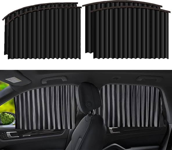 4Pcs Car Window Curtains