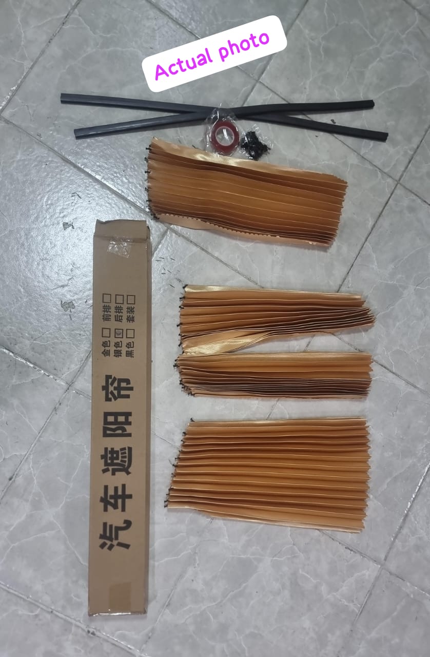 4Pcs Car Window Curtains
