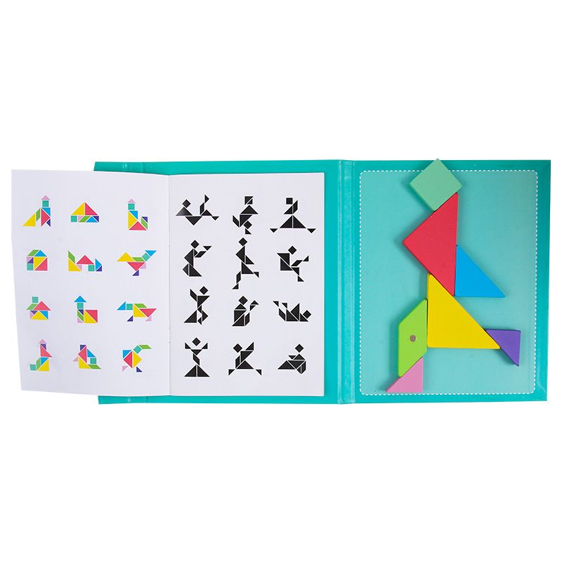 New children's wooden puzzle game for early cognitive education of infants, geometric shape chessboard toys for children