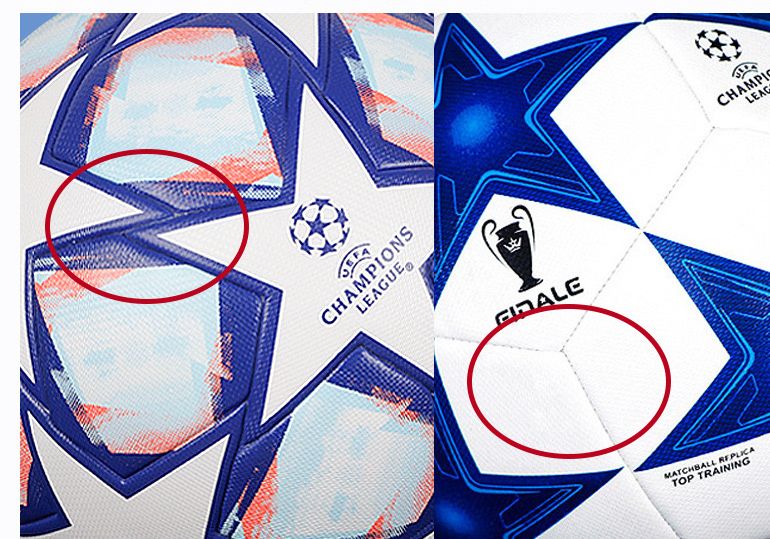 1 Set With Gift Pump Professional FIFA UEFA Champions League Match Mens Size 5 Five Training Football Futsal Soccer Ball Sports Blue Referee Boots With Gift Inflation