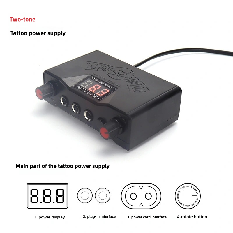 Professional  Tattoo Pen Kit Rotary ,Tattoo Machine With LED Mini Tattoo Power Supply 1200mAh Cartridge Needles Tattoo Kit For Body,Suitable for beginners, professionals