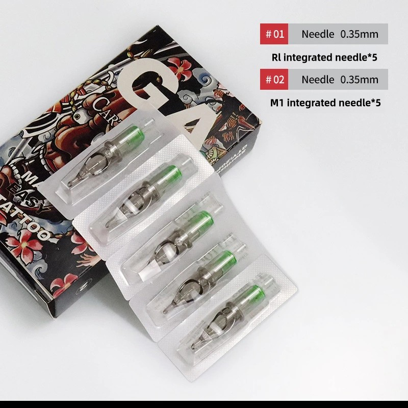 Professional  Tattoo Pen Kit Rotary ,Tattoo Machine With LED Mini Tattoo Power Supply 1200mAh Cartridge Needles Tattoo Kit For Body,Suitable for beginners, professionals