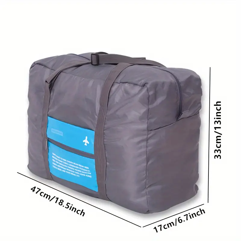 Thickened Bag Dry&Wet  luggage bag can be fitted with a suitcase, foldable travel bag, airplane bag, moving bag, clothing storage bag，Large Capacity Foldable Travel Bag Expandable Portable Carry on