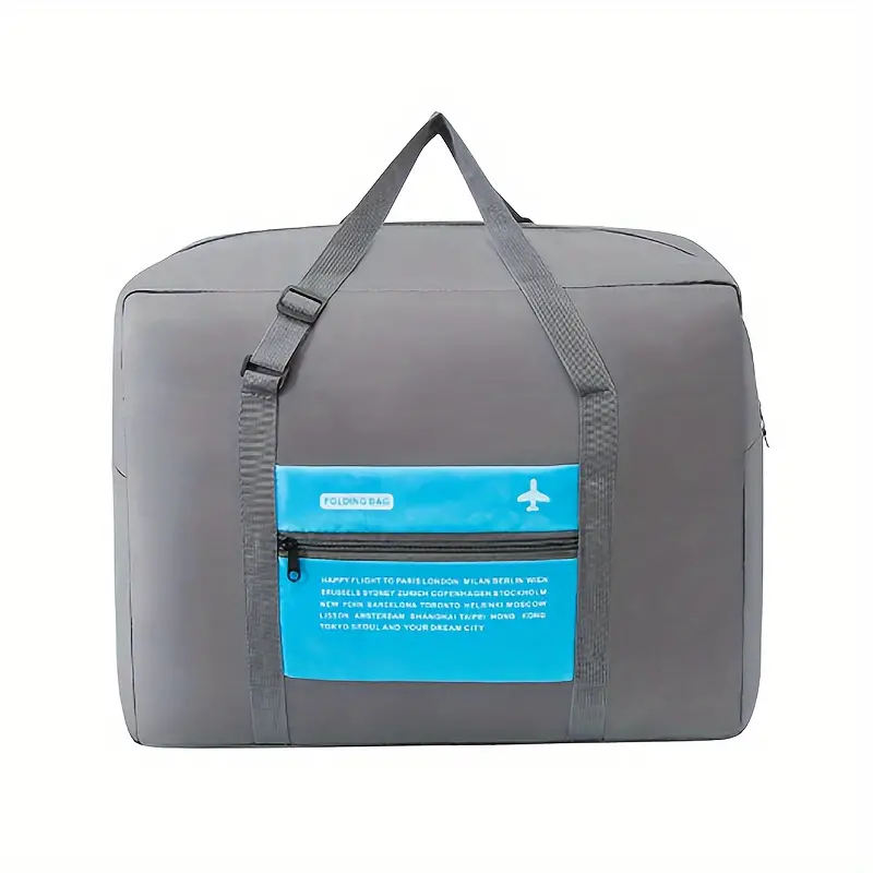 Thickened Bag Dry&Wet  luggage bag can be fitted with a suitcase, foldable travel bag, airplane bag, moving bag, clothing storage bag，Large Capacity Foldable Travel Bag Expandable Portable Carry on