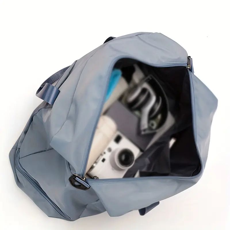 Large Capacity Travel Luggage Storage Bag - Sports Duffels with Portable Dry and Wet Separation, Fitness, and Gym Essentials Organization - Durable, Water-Resistant, and Easy to Carry