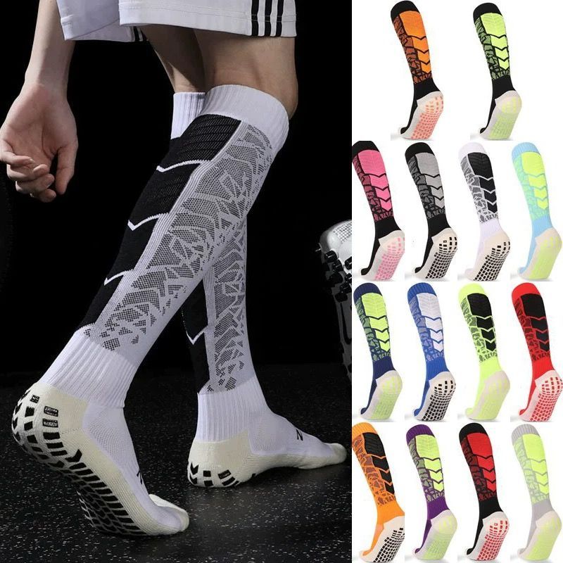 Breathable & ComfortableFootball Socks warm and Anti-Slip & Anti-Odor soccer socks Quick-Drying kids' socks For Mens Football Match