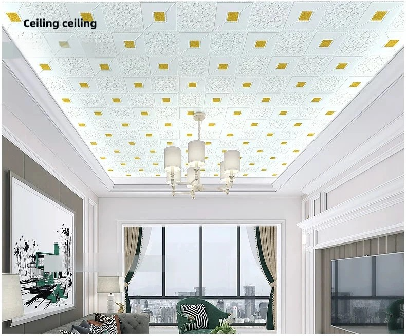 5pcs Self Adhesive Foam Wallpaper DIY 3D Wall Panel 70*77 Living Room Brick Stickers Bedroom Kids Room Brick Papers Home Wall Decor