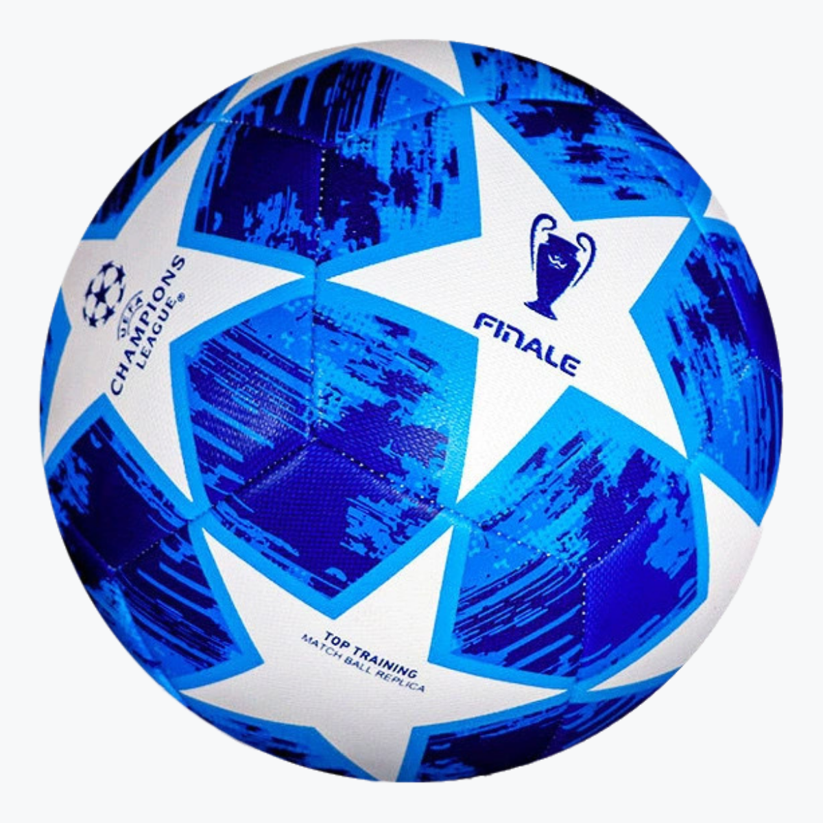 1 Set With Gift Pump Professional FIFA UEFA Champions League Match Mens Size 5 Five Training Football Futsal Soccer Ball Sports Blue Referee Boots With Gift Inflation