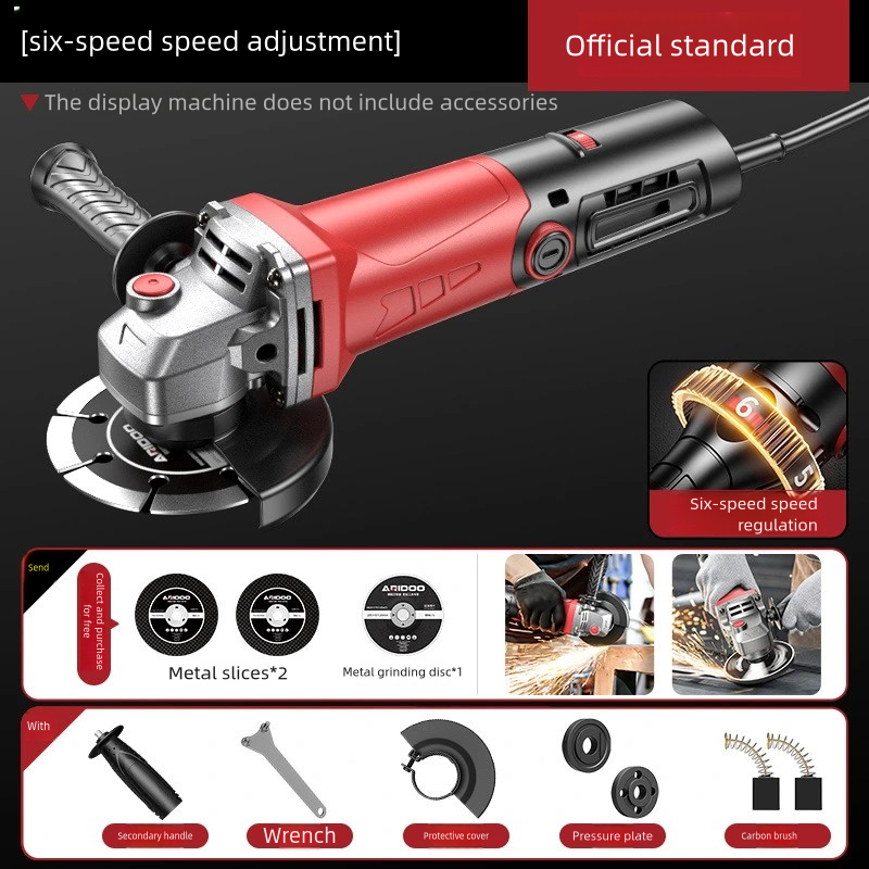 Multi functional angle grinder, long tail 5-meter polishing machine, polishing machine bracket, polishing machine, cutting machine, household use