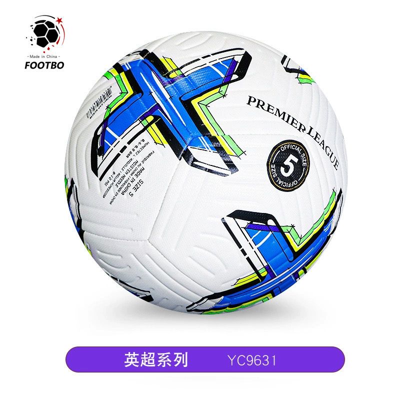 1 Set With Gift Pump Professional FIFA UEFA Champions League Match Mens Size 5 Five Training Football Futsal Soccer Ball Sports red Referee Boots With Gift Inflation