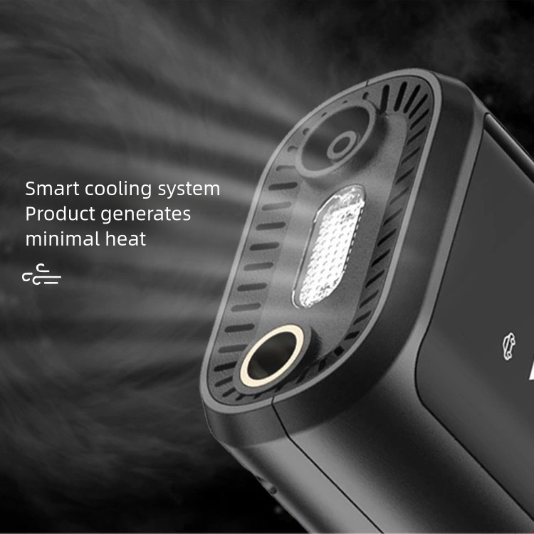 Portable Mini Car Tire Inflator, Electric Air Pump for Bicycles, Handheld Wireless Charging Digital Display Air Compressor