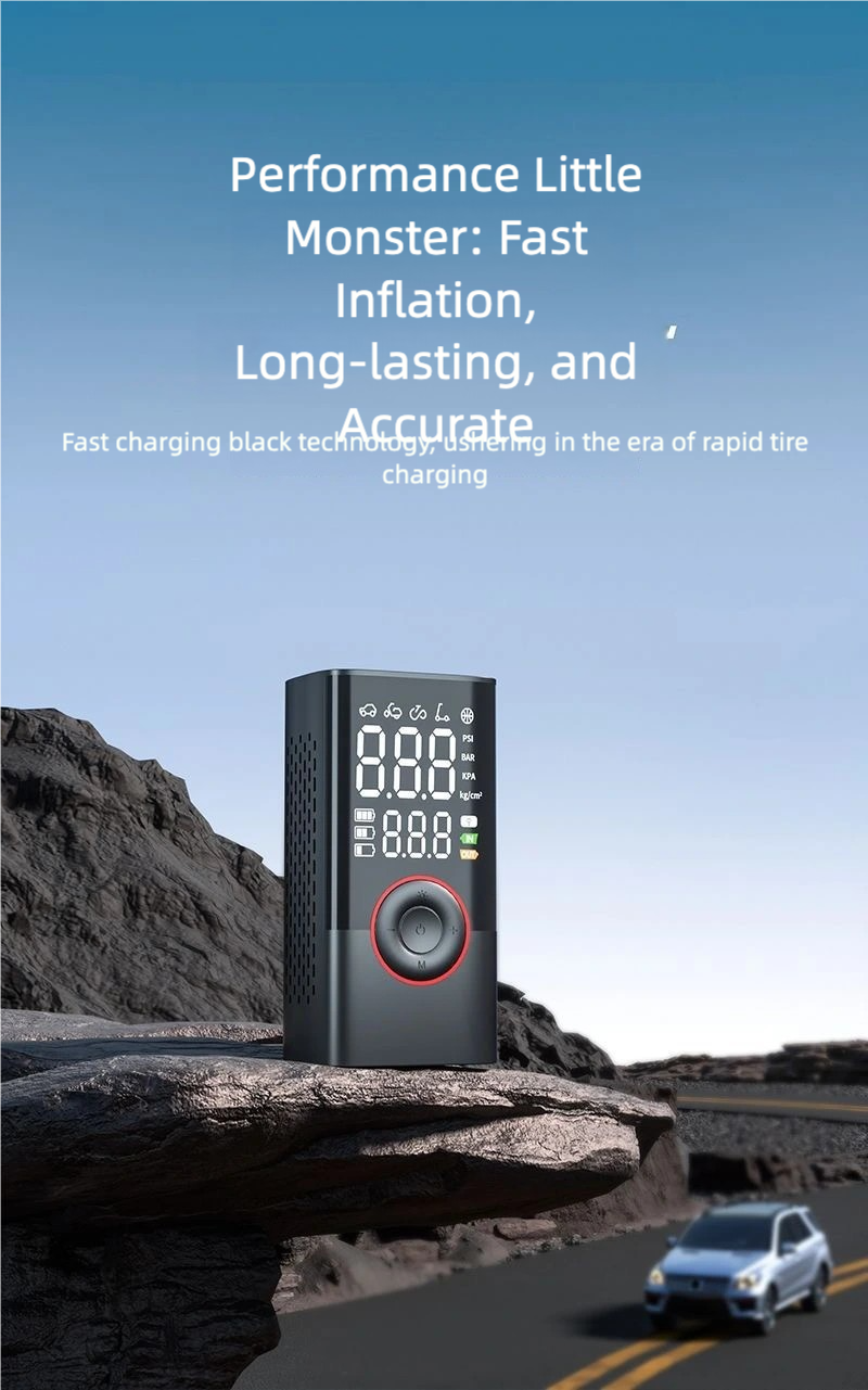 4000 Ah Wireless Car Air Compressor Air Pump PortableAir Pump Electric Tire Inflator Pump for Motorcycle Bicycle Boat AUTO Tyre Balls Inflatable,power bank,portable charger