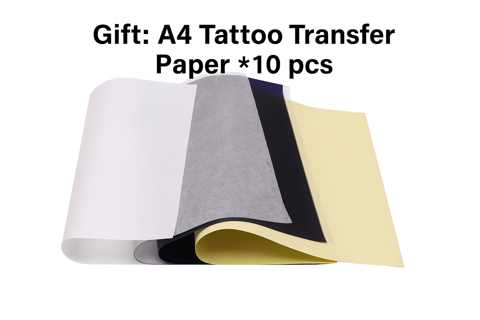 Professional tattoo machine set, two machines (one thread cutter + one shading machine) - Rotary tattoo machine for lining, coloring and practice - Complete tattoo supplies set
