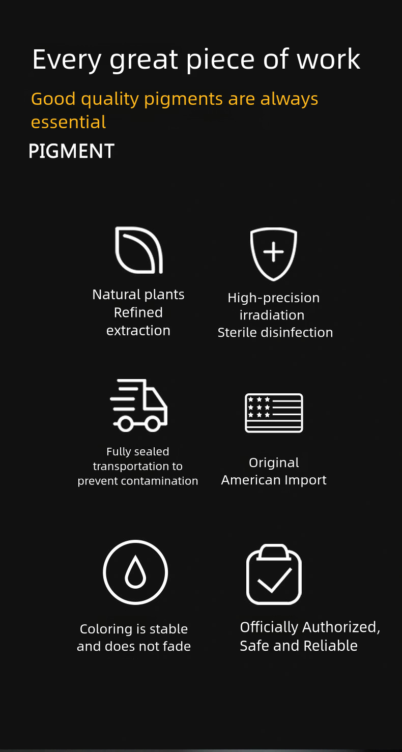 TBK Tattoo Ink, Water-Based Permanent Pigment, Natural Plant Extract,8oz 240ml ,Original Import from USA