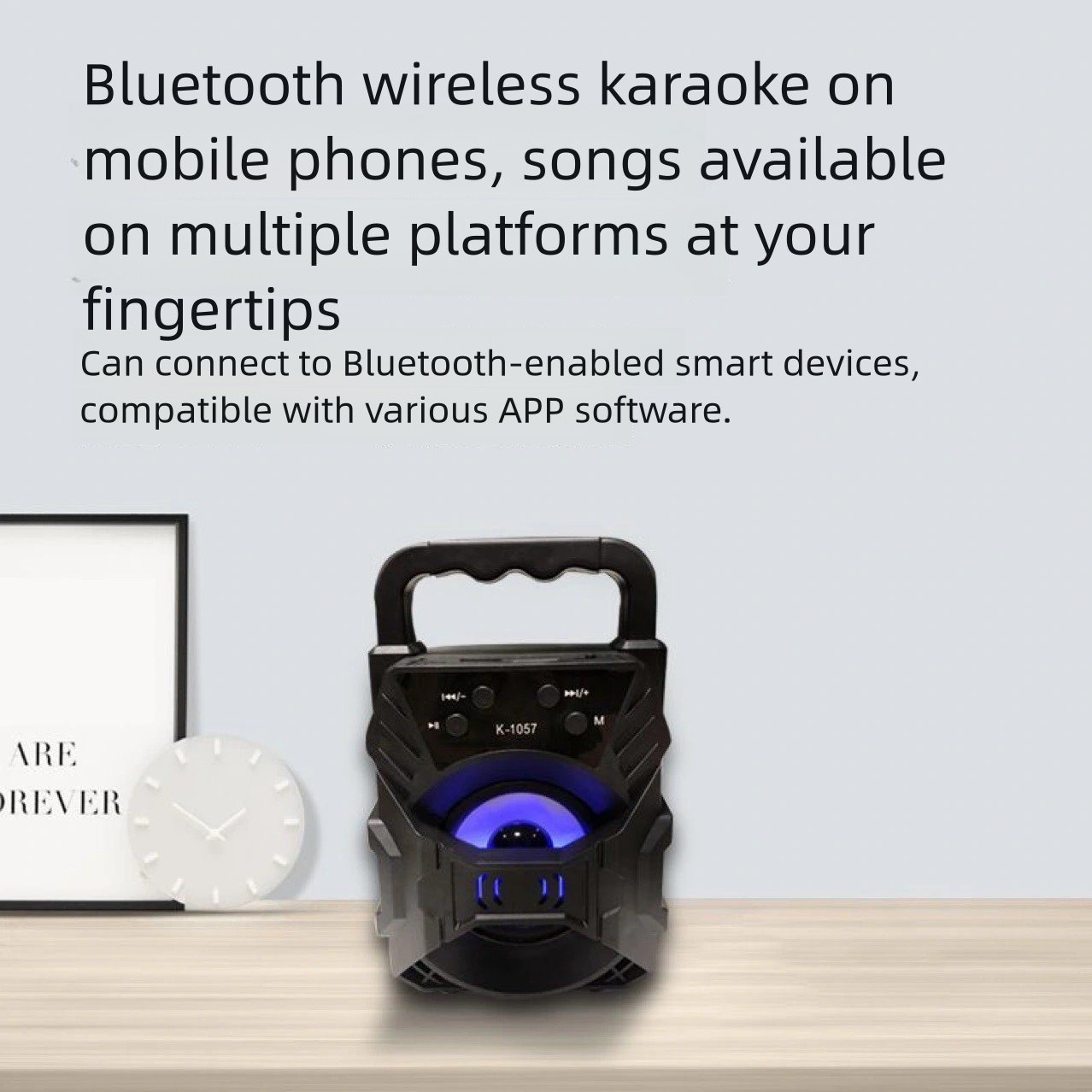 Bluetooth speakers, plug-in music player, wireless speaker, Fast delivery within 1-5 days, Outdoor portable dual 3-inch Audio Video plug-in music player For Dancing Party