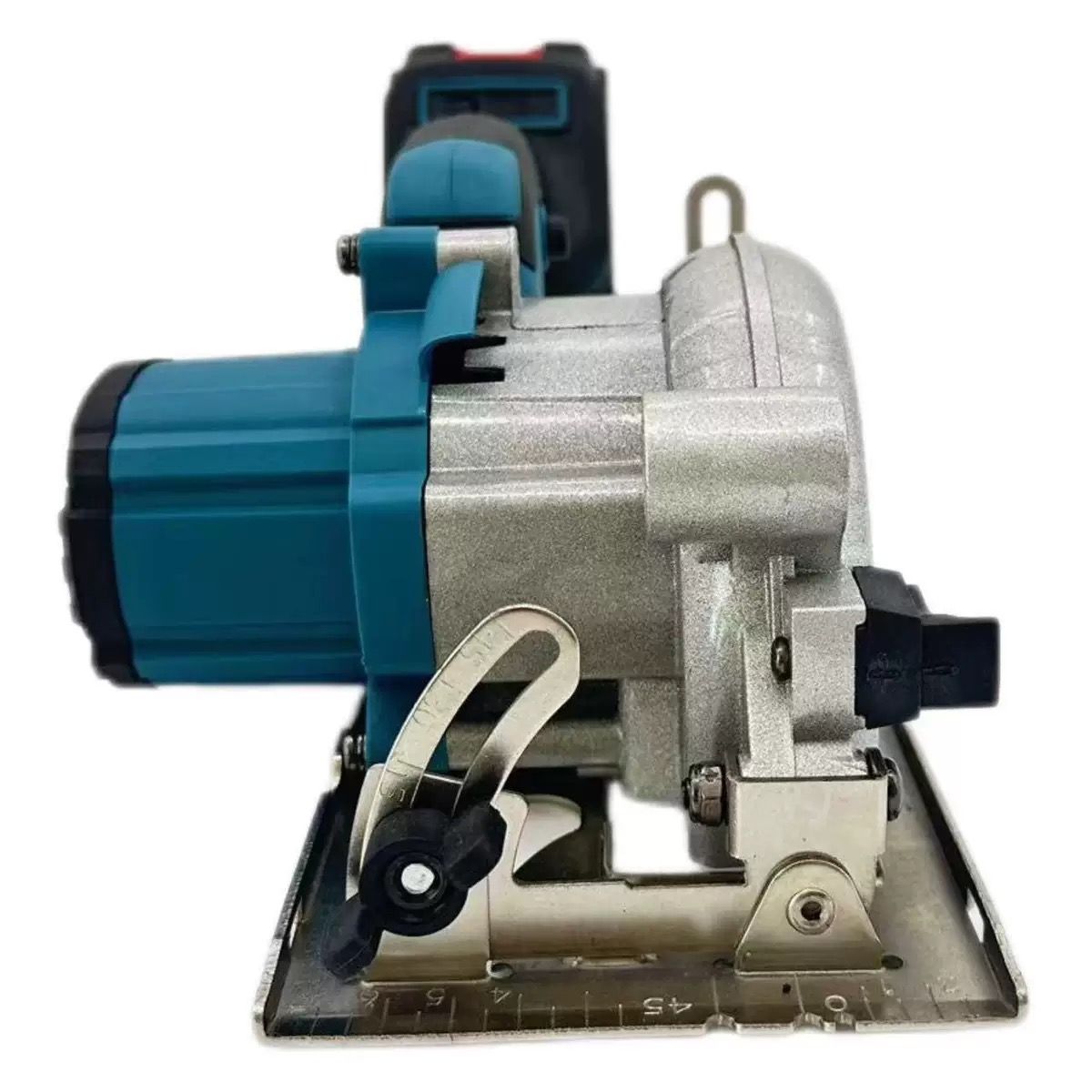 5-inch Electric Saw Charging Single Hand Saw  Two batteries and one charger Universal 21V Battery,Handheld Lithium Battery Circular Saw Woodworking Hand Saw