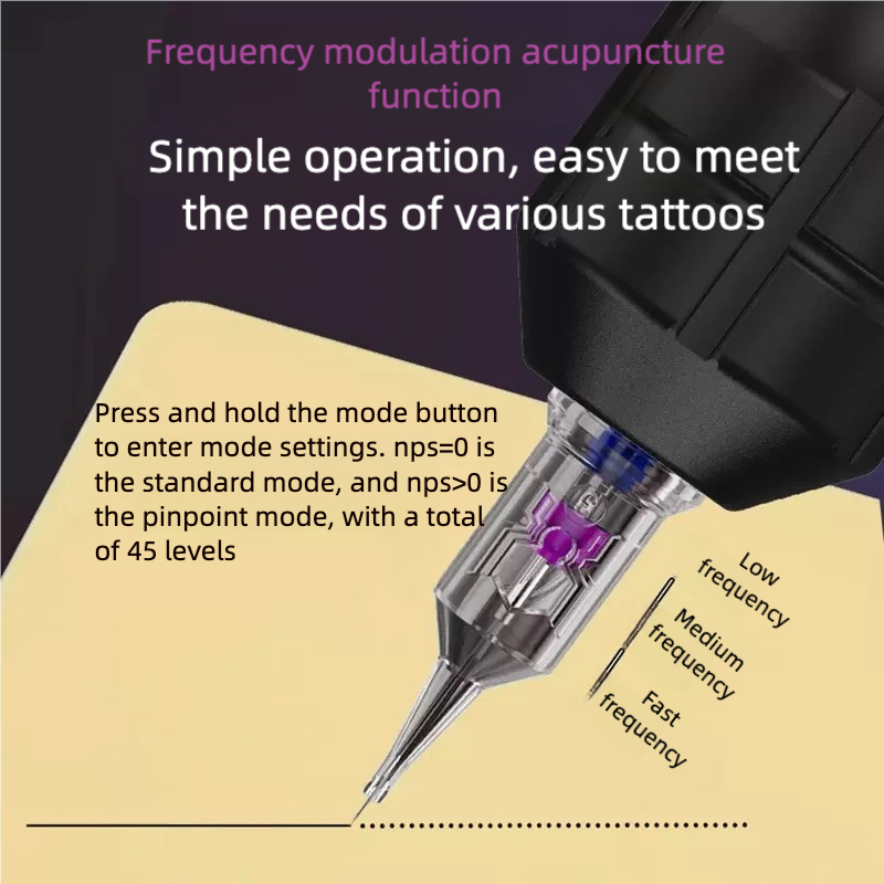 Tattoo URBAN-2 Wireless Battery Pen, Speed 10000RPM,LED Color Screen Motor Tattoo Machine for Professional Tattooing