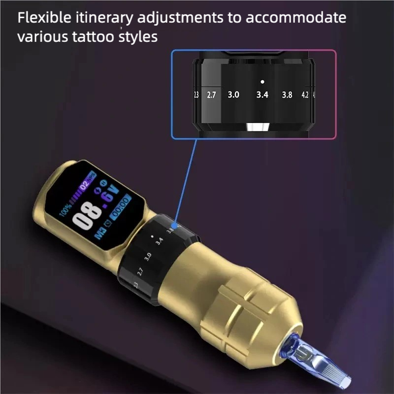 Tattoo URBAN-2 Wireless Battery Pen, Speed 10000RPM,LED Color Screen Motor Tattoo Machine for Professional Tattooing