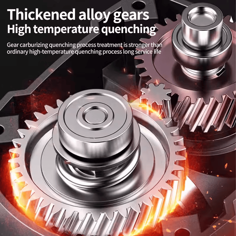 1" SDS-Plus Lightweight Rotary Hammer Drill with 2 batteris, 1680W 4 Functions Corded Variable Speed Rotomartillo with Safety Clutch for Concrete, Includes 3 Drill Bits,2 Chisels,Heavy Duty