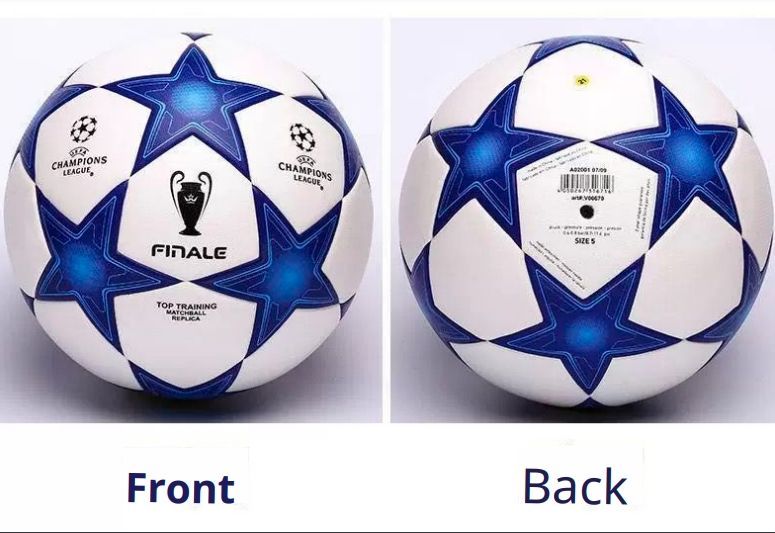 Professional FIFA UEFA Champions League Match Mens Size 5 Five Training football ball Futsal soccer ball Sports