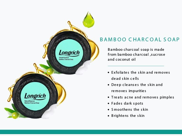 Longrich Bamboo Charcoal Soap
