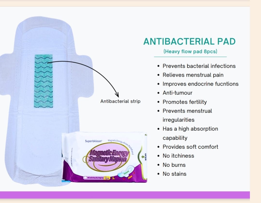 LongRich Superbklean antibacterial sanitary pads