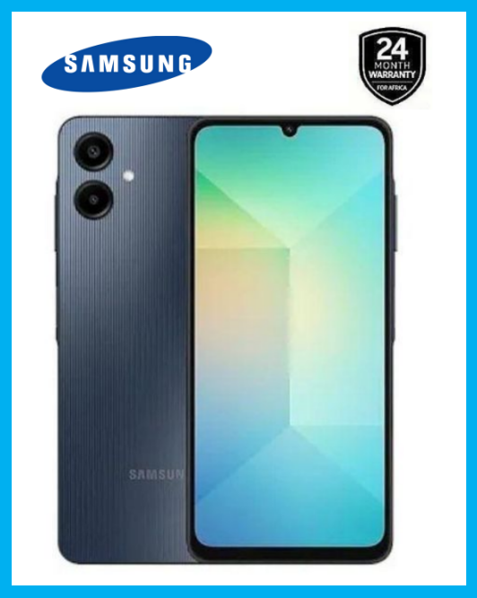 {Black Friday Offer} Brand New Samsung Galaxy A06 64GB+4GB 50MP Camera 6.7" 90Hz MTK Helio G85 (12nm) 5000mAh 25W Type-C Charge Android 14 Smart Phones Side Fingerprint Unlock Mobile Phone