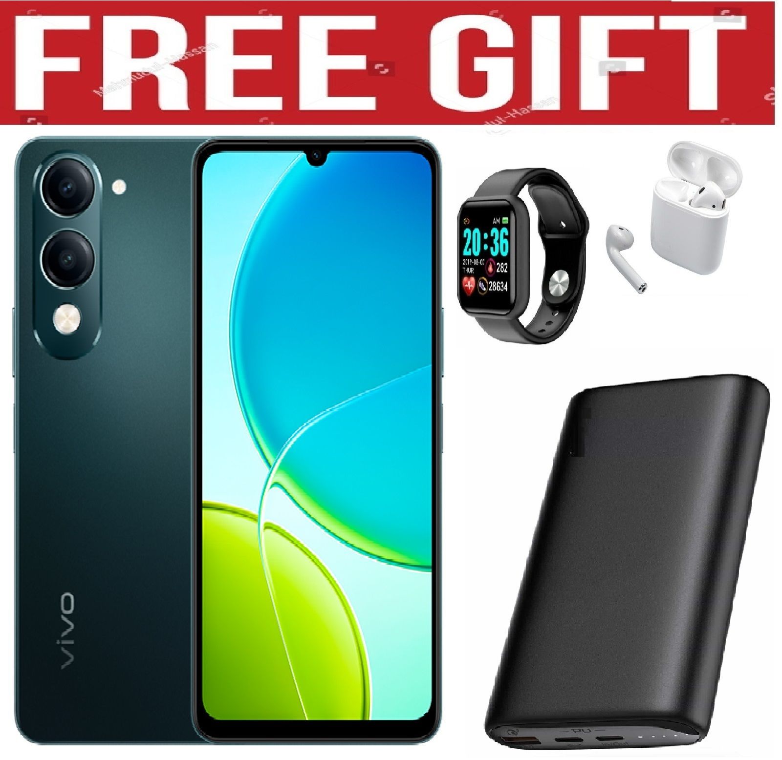 LIMITED DISCOUNT !!! BRAND NEW Vivo Y04 6.74" 64GB ROM+ 4GB RAM (Upto 8GB RAM) 5500mAh (Dual Sim) 13MP SMARTPHONE