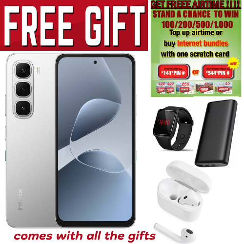 BLACK FRIDAY DEALS🔥🔥 !!!!!! Infinix Hot 60i 4G"6.7-inch,12 GB(6+6)RAM+128GB ROM' Battery: 5160mAh SMARTPHONES WITRH FREE GIFTS