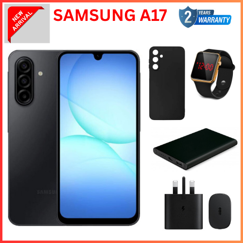 🔥BEST OFFER DEALS!🔥 !!!!!Samsung Galaxy A17 6.7'' 128 GB ROM + 6 GB RAM 5000 mAh 50 MP+ 13 MP camera Android 15 Exynos 1330 (5 nm) Octa-core Super AMOLED  (side-mounted) Fingerprint