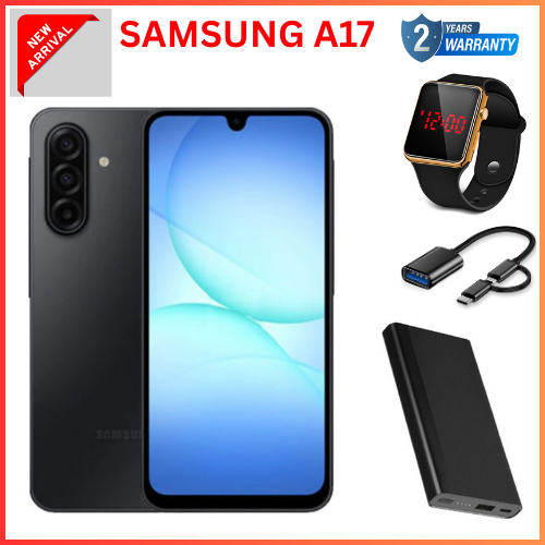 BEST OFFER DEALS!🔥🔥 !!!!!Samsung Galaxy A17 6.7'' 128 GB ROM + 6 GB RAM 5000 mAh 50 MP+ 13 MP camera Android 15 Exynos 1330 (5 nm) Octa-core Super AMOLED  (side-mounted) Fingerprint