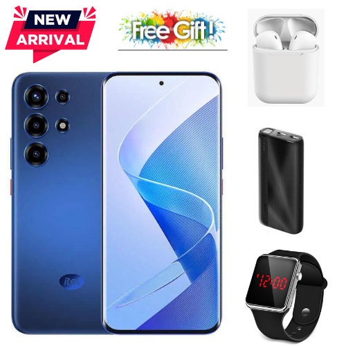 LIMITED TIME DEALS!! BRAND NEW ITEL S26 Ultra, 6.78' Curved Screen Corning, 256GB Storage + Up To 16GB RAM 600mAh Battery, 50MP CAMERA WITH FREE GIFTS