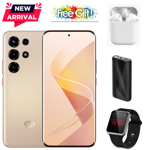 LIMITED TIME DEALS!! BRAND NEW ITEL S26 Ultra, 6.78' Curved Screen Corning, 256GB Storage + Up To 16GB RAM 600mAh Battery, 50MP CAMERA WITH FREE GIFTS