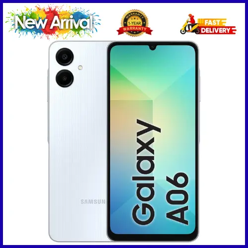 LIMITED TIME DEALS🔥🔥🔥  BRAND NEW  SAMSUNG A06 6.7 DISPLAY 4GB RAM + 64GB/128GB ROM 5000MAH SMARTPHONE DUAL SIM 50MP BACK CAMERA  AND 13MP FRONT CAMERA