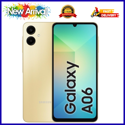 LIMITED TIME DEALS🔥🔥🔥  BRAND NEW  SAMSUNG A06 6.7 DISPLAY 4GB RAM + 64GB/128GB ROM 5000MAH SMARTPHONE DUAL SIM 50MP BACK CAMERA  AND 13MP FRONT CAMERA