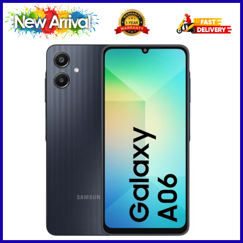 LIMITED TIME DEALS🔥🔥🔥  BRAND NEW  SAMSUNG A06 6.7 DISPLAY 4GB RAM + 64GB/128GB ROM 5000MAH SMARTPHONE DUAL SIM 50MP BACK CAMERA  AND 13MP FRONT CAMERA