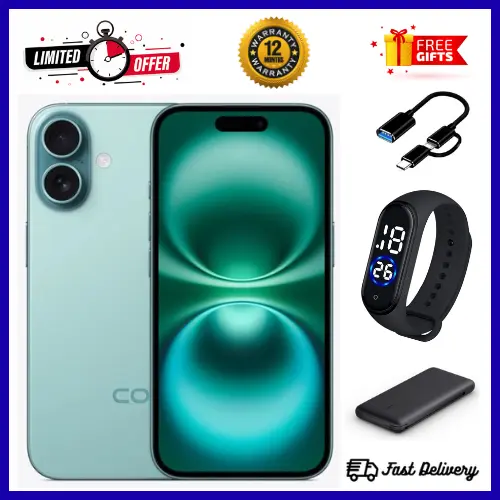 LIMITED OFFER🔥🔥🔥CORN C17 MAX 6.6" STORAGE ROM 64GB RAM 5GB STRONG BATTERY 5000 mAh DOUBLE SIM CARD SMART PHONE ON OFFER FINGERPRINT FACE