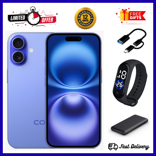 LIMITED OFFER🔥🔥🔥CORN C17 MAX 6.6" STORAGE ROM 64GB RAM 5GB STRONG BATTERY 5000 mAh DOUBLE SIM CARD SMART PHONE ON OFFER FINGERPRINT FACE
