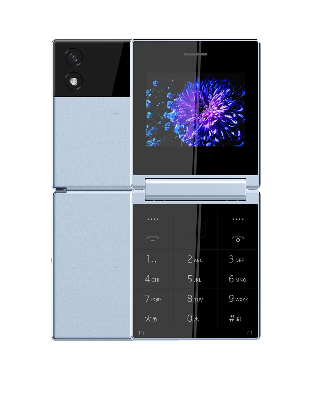 Itel Flip 1 2.4", Folding Phone, 1200mAh, Dual SIM Featured phone design hence pocket friendly, , support wireless FM radio ,has a bigger Ram hence faster performance Featured phone