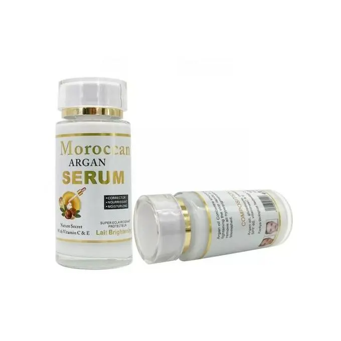Moroccan Argan Oil Brightening Body Lotion, Oil & Serum Smooth Skin Reduce Scars Fine Lines Wrinkles