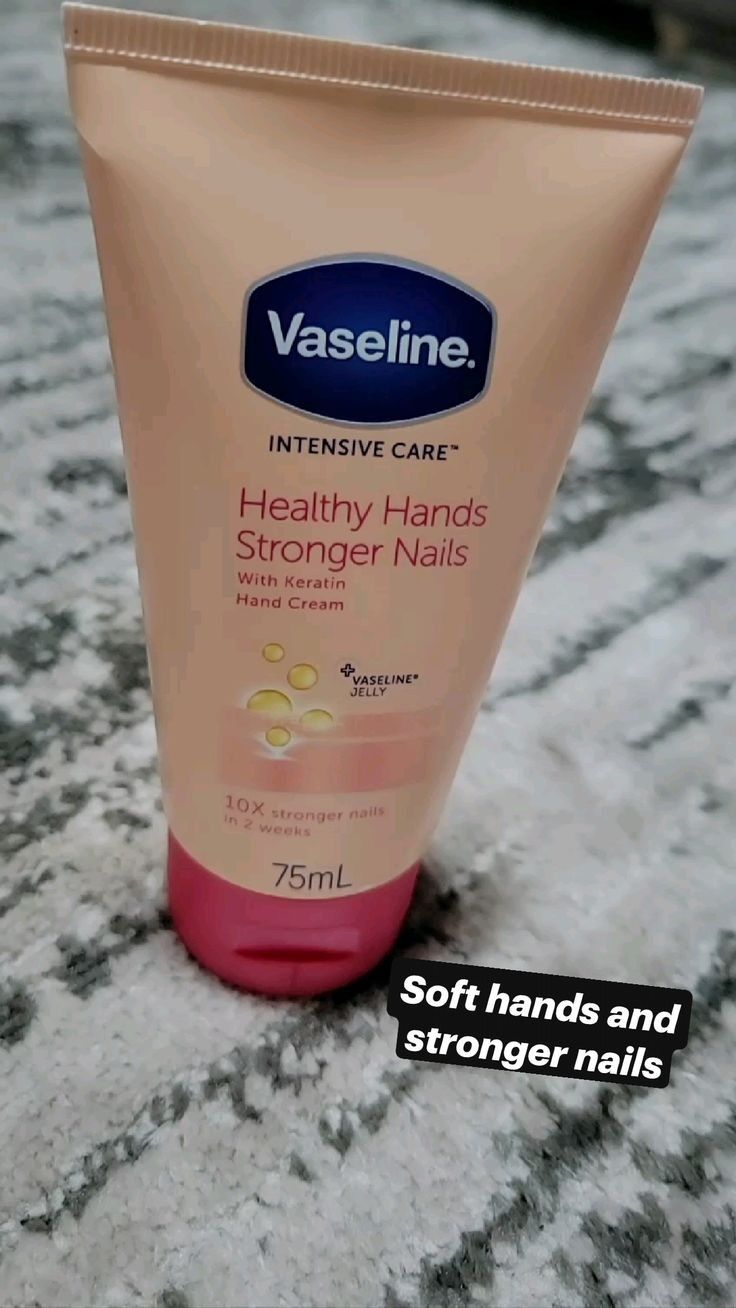 Vaseline Intensive Care Hand Lotion hands and nails treatment Healthy Hands Stronger Nails hand cream enriched with Keratin