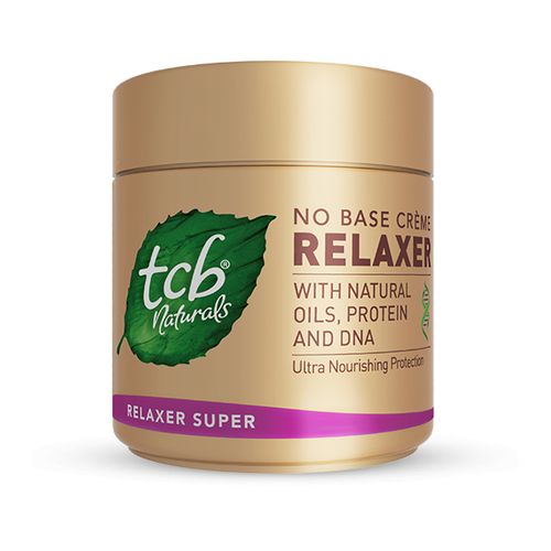 TCB Naturals NO BASE CRÈME RELAXER SUPER- 212 gm + Free 40gm Neutralizing Shampoo